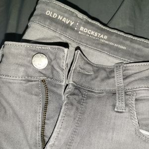 Gray jeans
